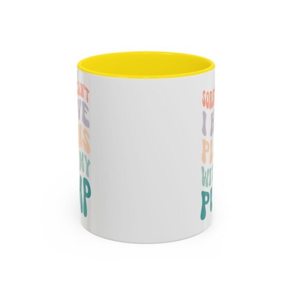 "Sorry I Can't, I Have Plans With My Pump" Mug - Image 29