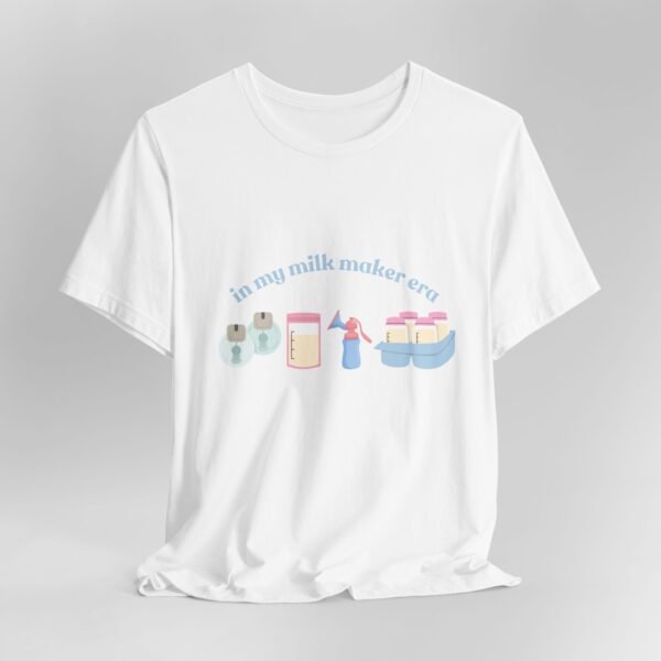 "In My Milk Maker Era" Unisex Jersey Tee - Image 3